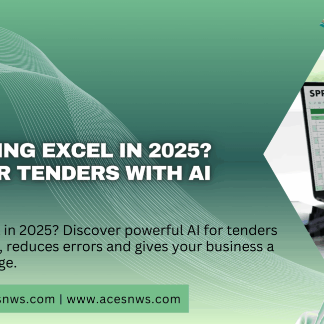 Still Using Excel in 2025? Discover Tenders with AI