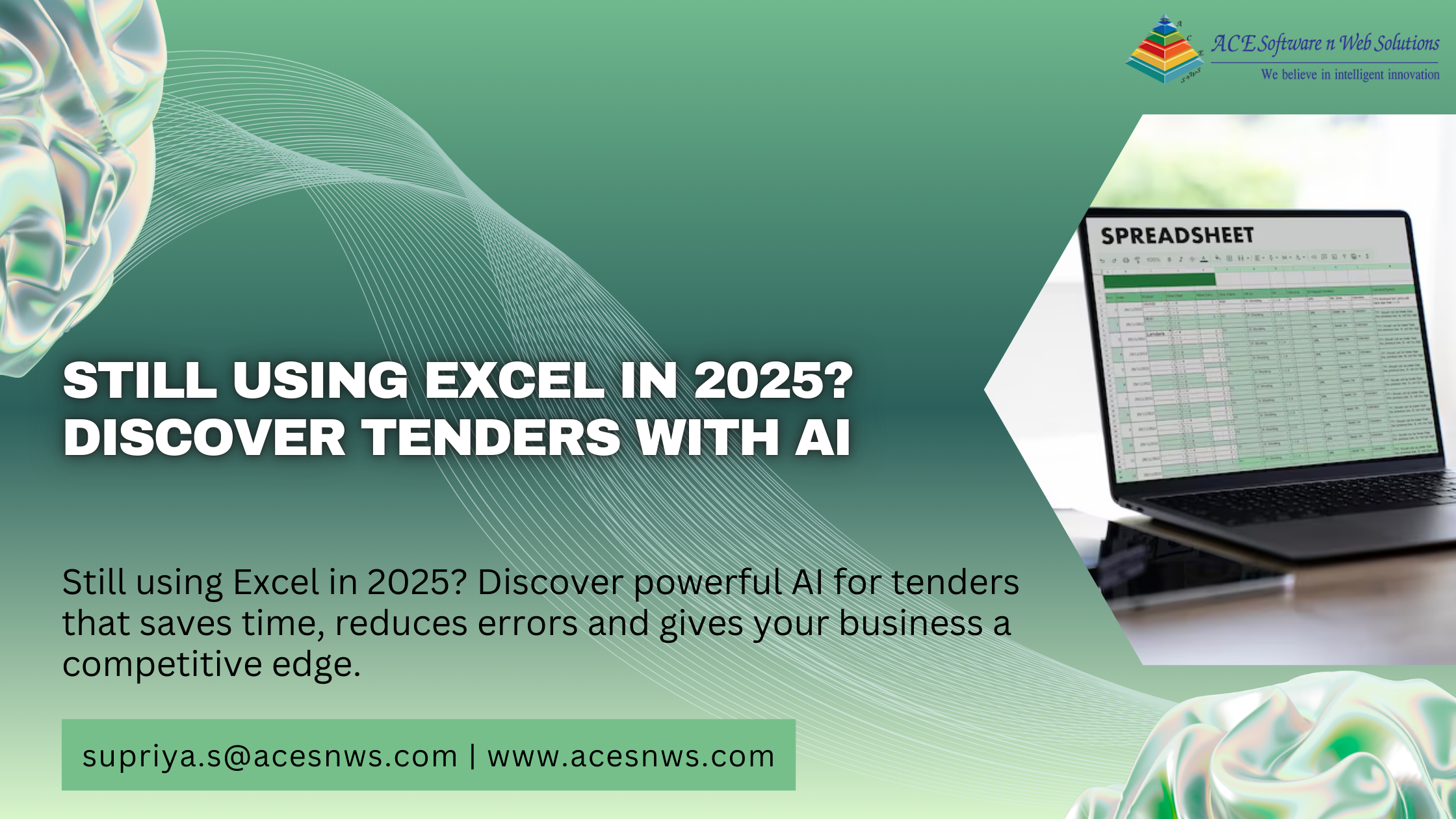 Still Using Excel in 2025? Discover Tenders with AI