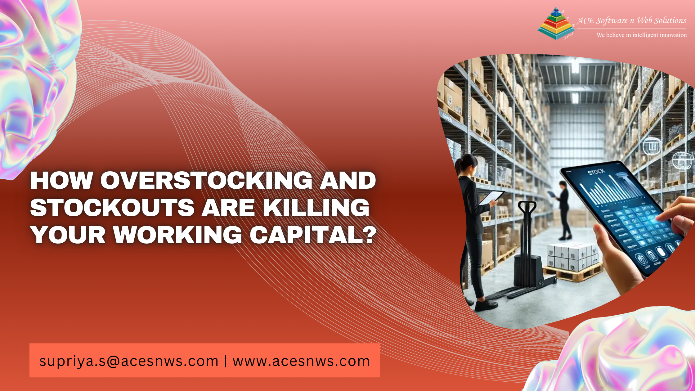 Overstocking and stockouts in manufacturing