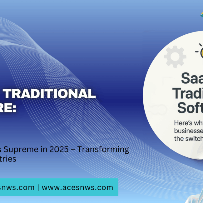 SaaS vs. Traditional Software