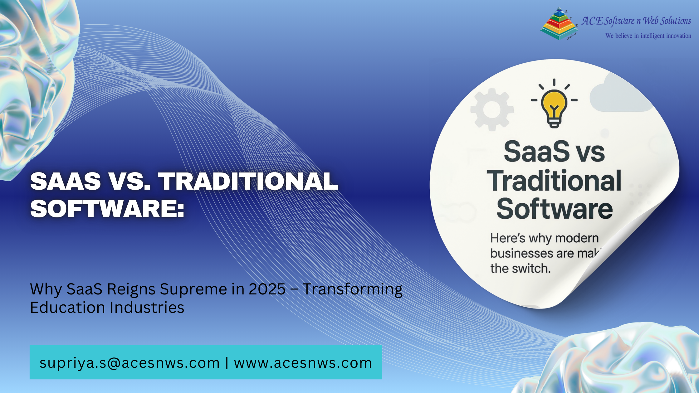 SaaS vs. Traditional Software