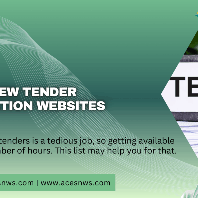 Top 10 New Tender Providing Sites