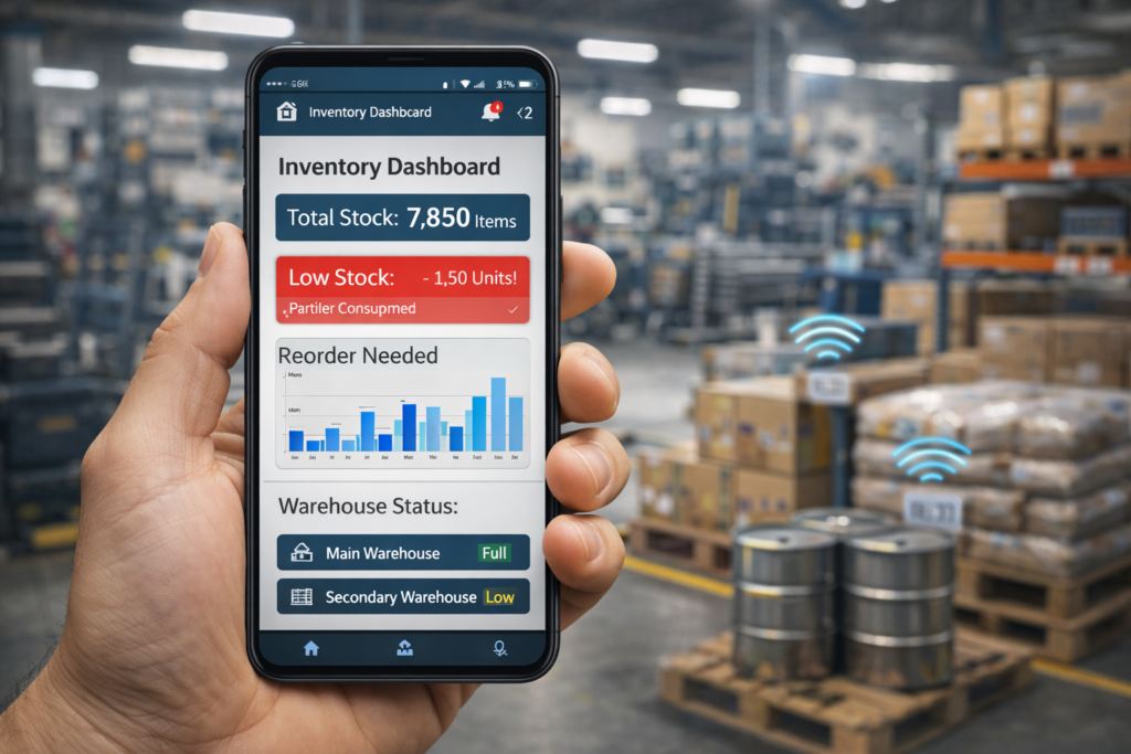 Smart Inventory Tracking in Manufacturing