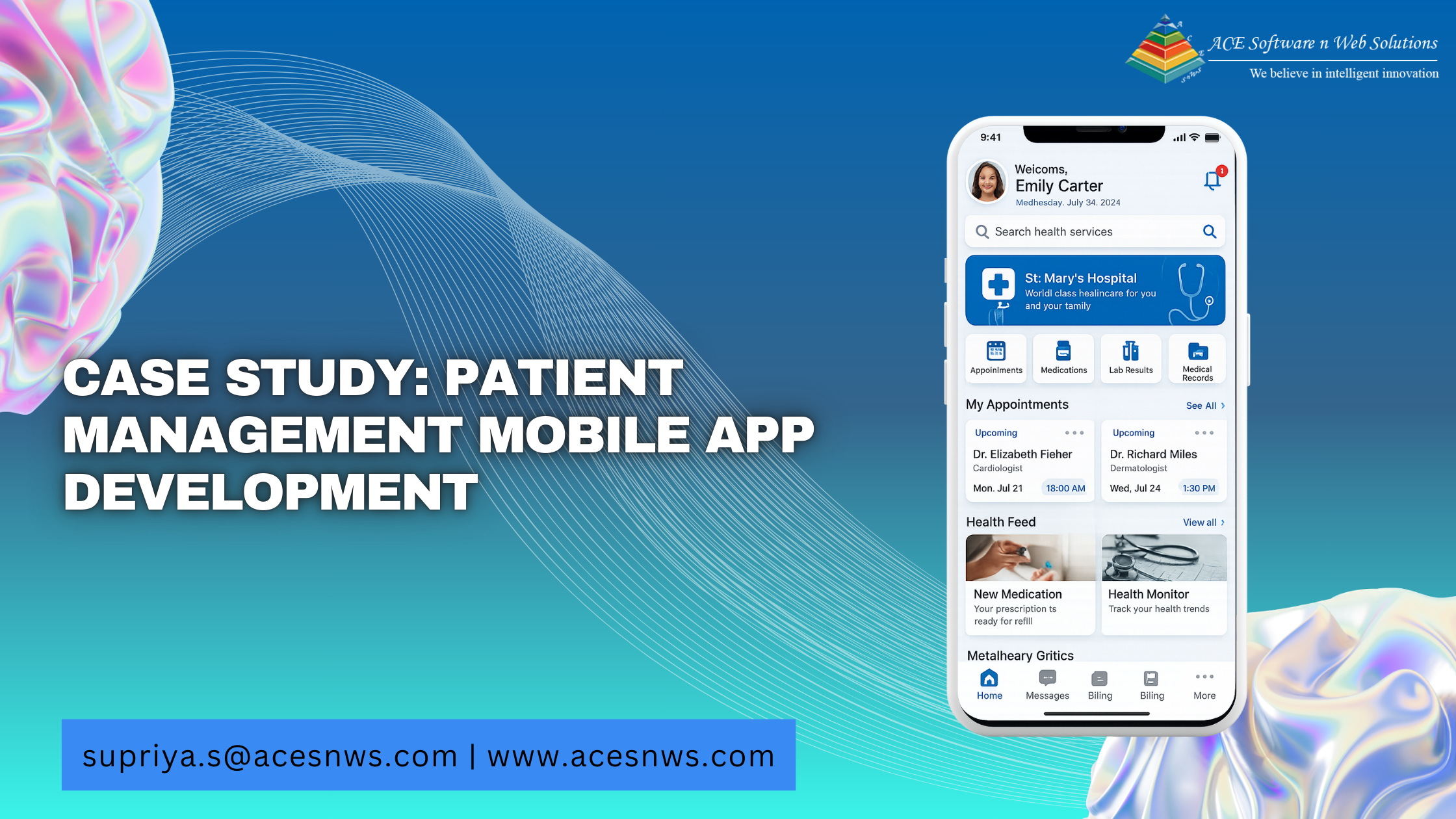 Patient Management Mobile App Development